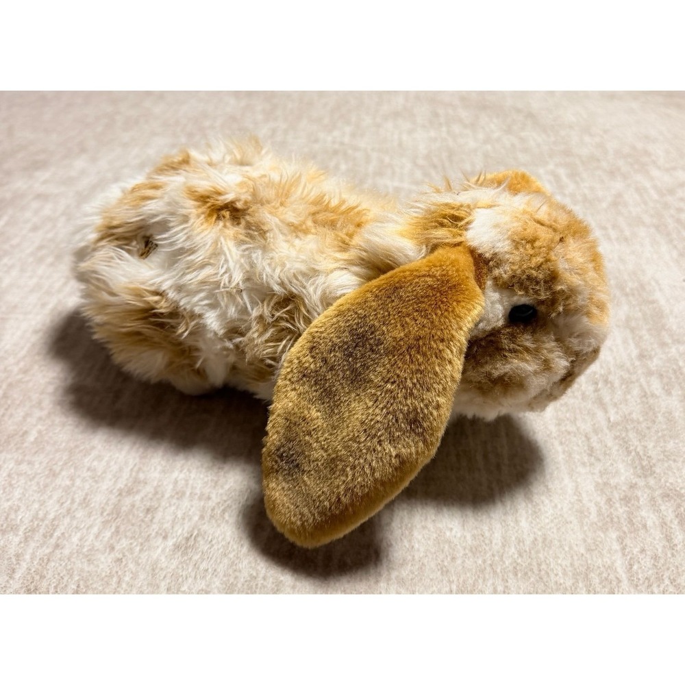 Webkinz Signature Lop Bunny Plush Rabbit Ganz WKS1025 Brown White 10"